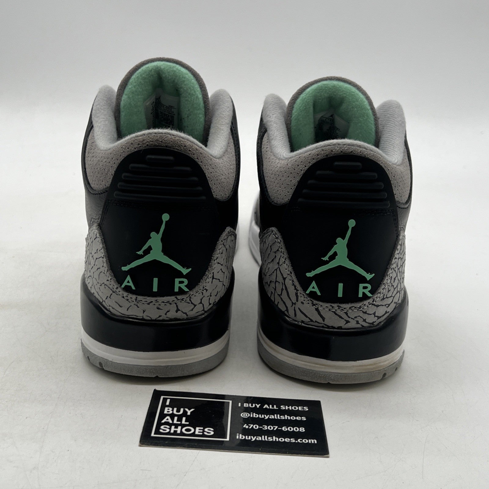 Size 11 - Air Jordan 3 Retro Green Glow (CT8532-031)