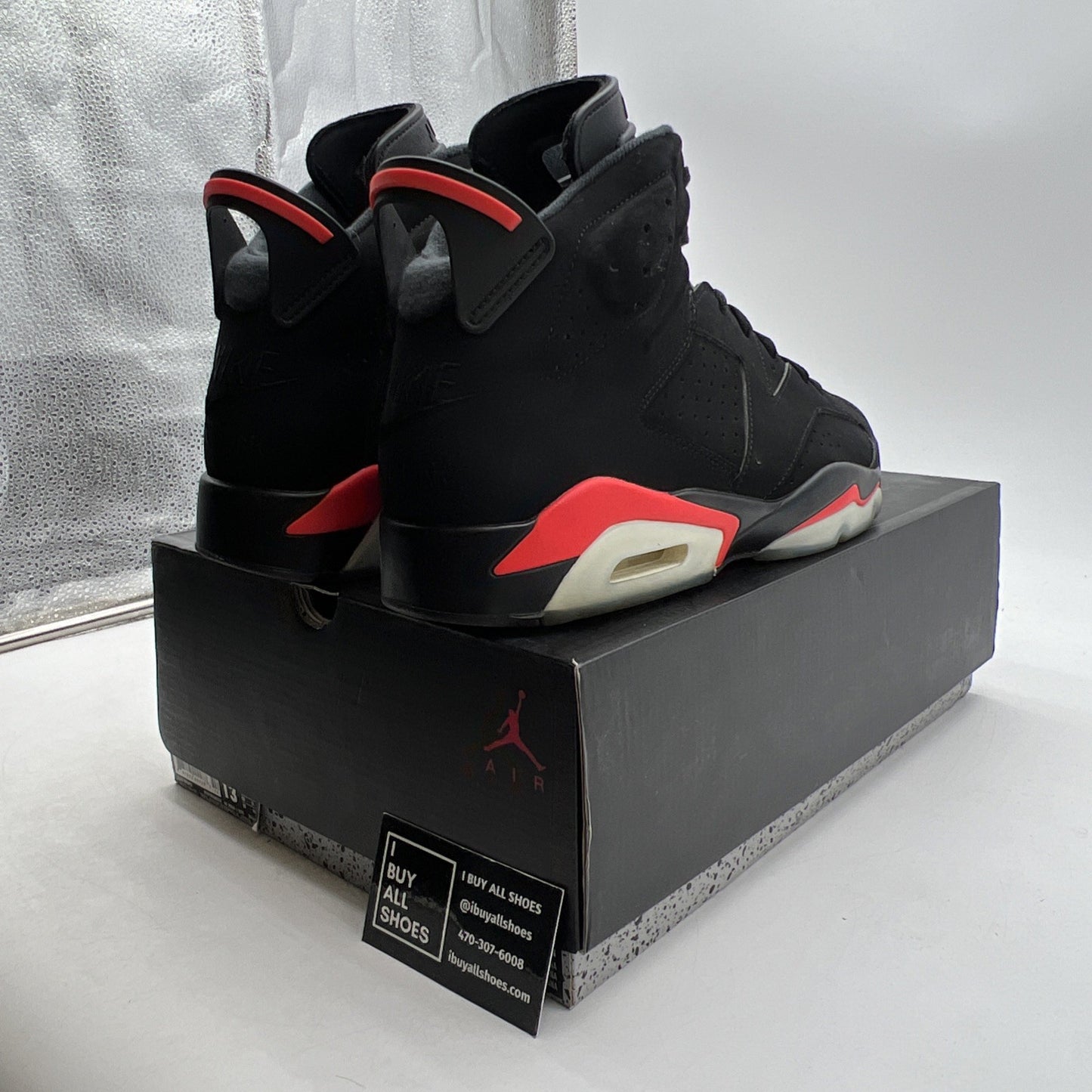 Size 13 - Air Jordan 6 Retro Mid Infrared (384664-060)