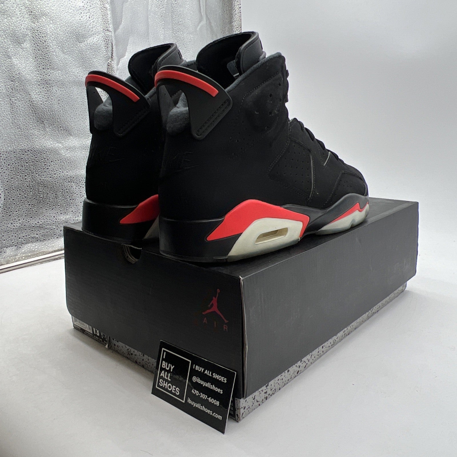 Size 13 - Air Jordan 6 Retro Mid Infrared (384664-060)