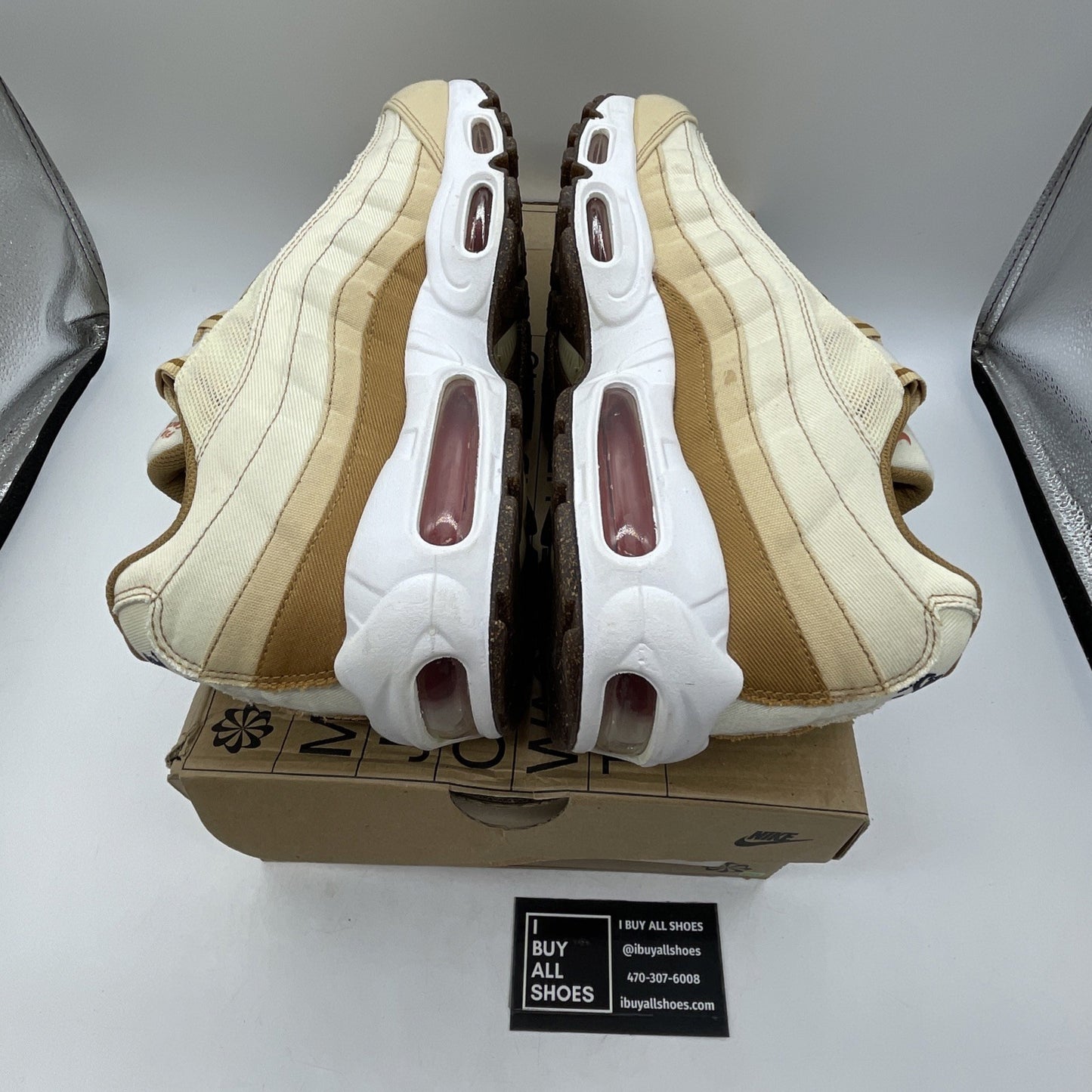 Size 11 - Nike Air Max 95 SE Cork Brown Suede (DC3991-100)