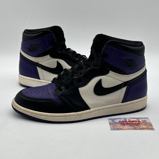 Size 13 - Jordan 1 Retro High OG Court Purple 2018 Original Color Premium Mater