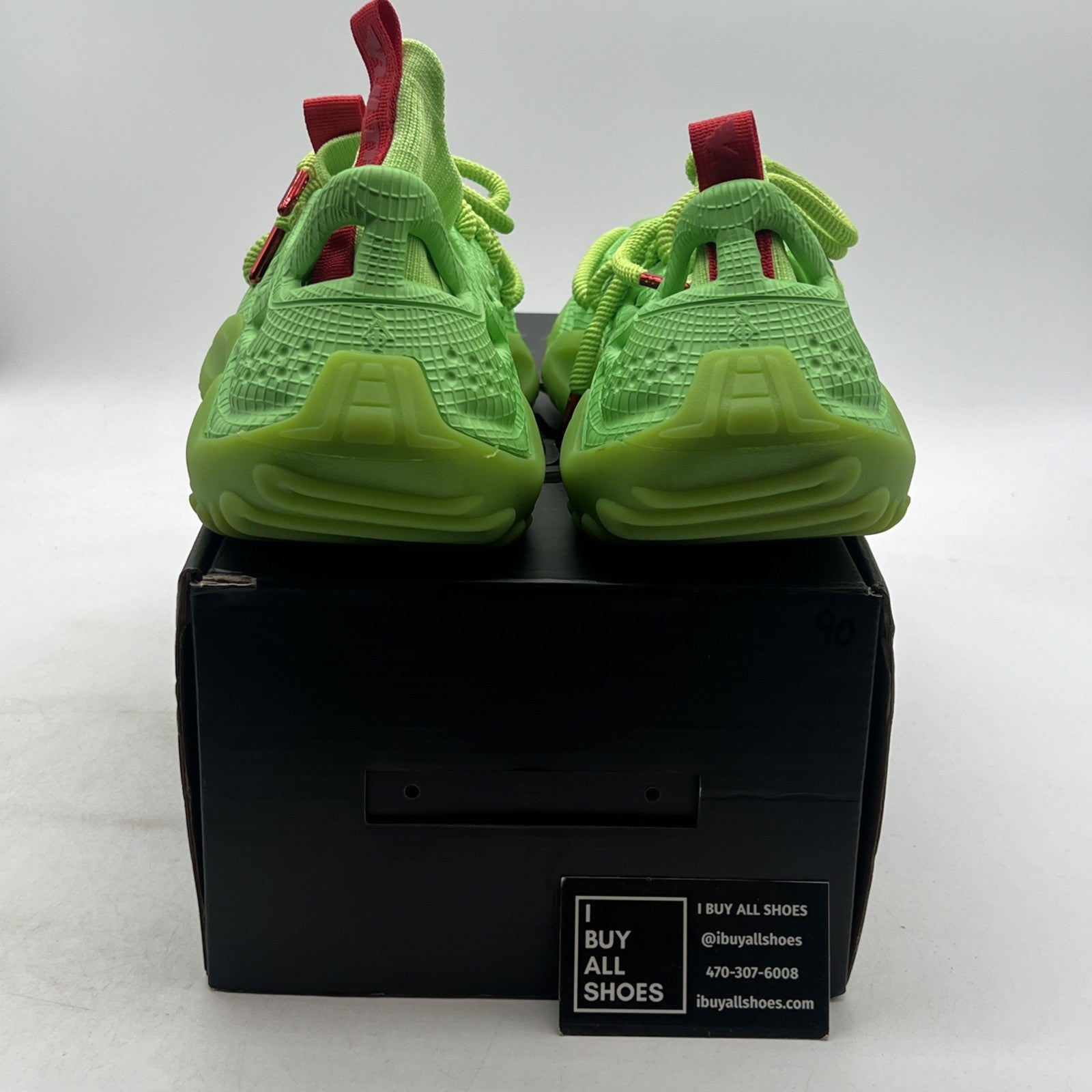 Size 11 - SIA Collective Mens Vulture Foam Sneakers Grinch Green