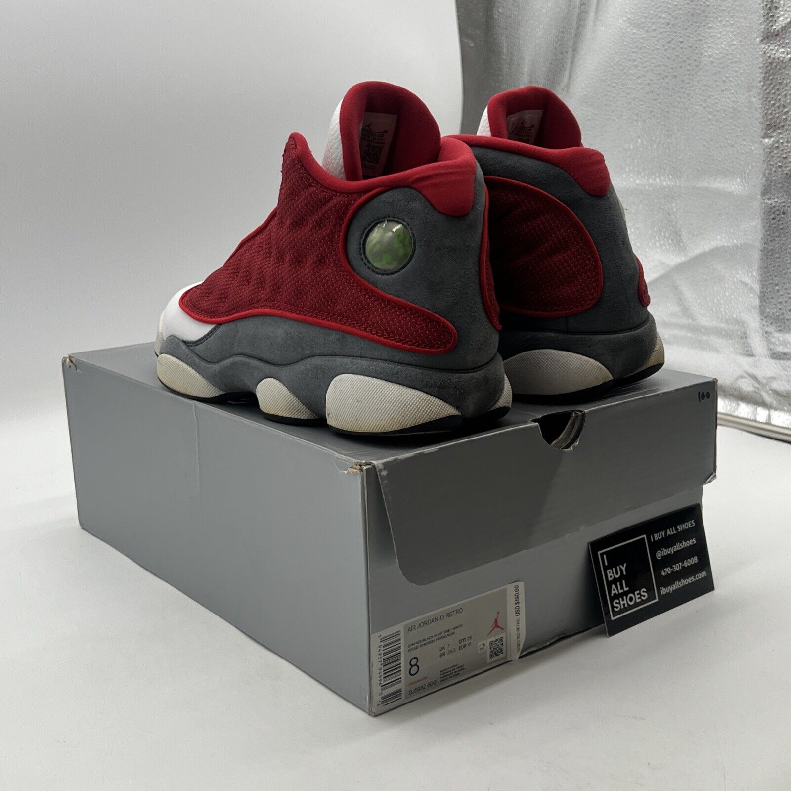 Size 8 - Air Jordan 13 Red/White - (DJ5982600)