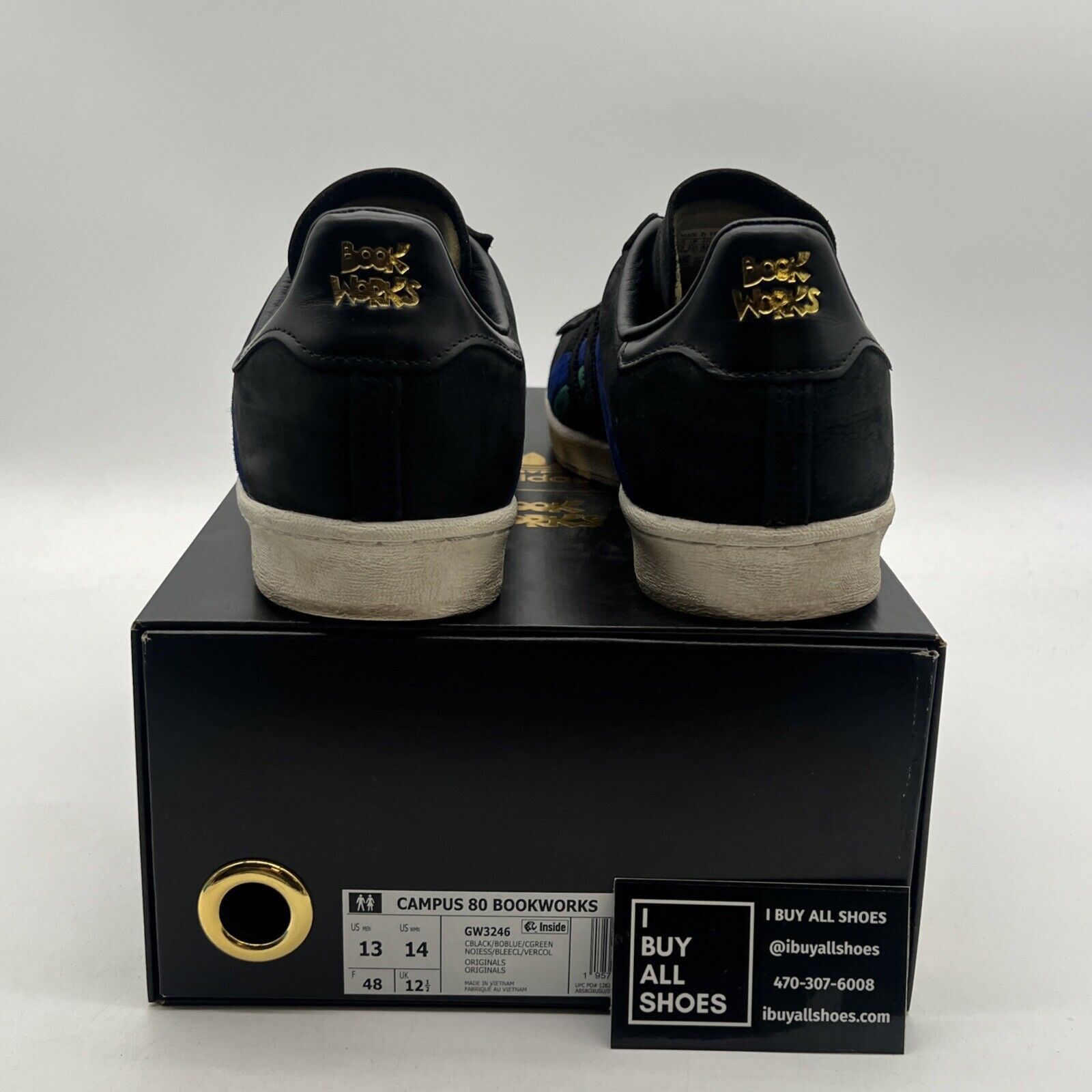 Size 13 - Adidas Book Works x Campus 80s Jazz (GW3246)