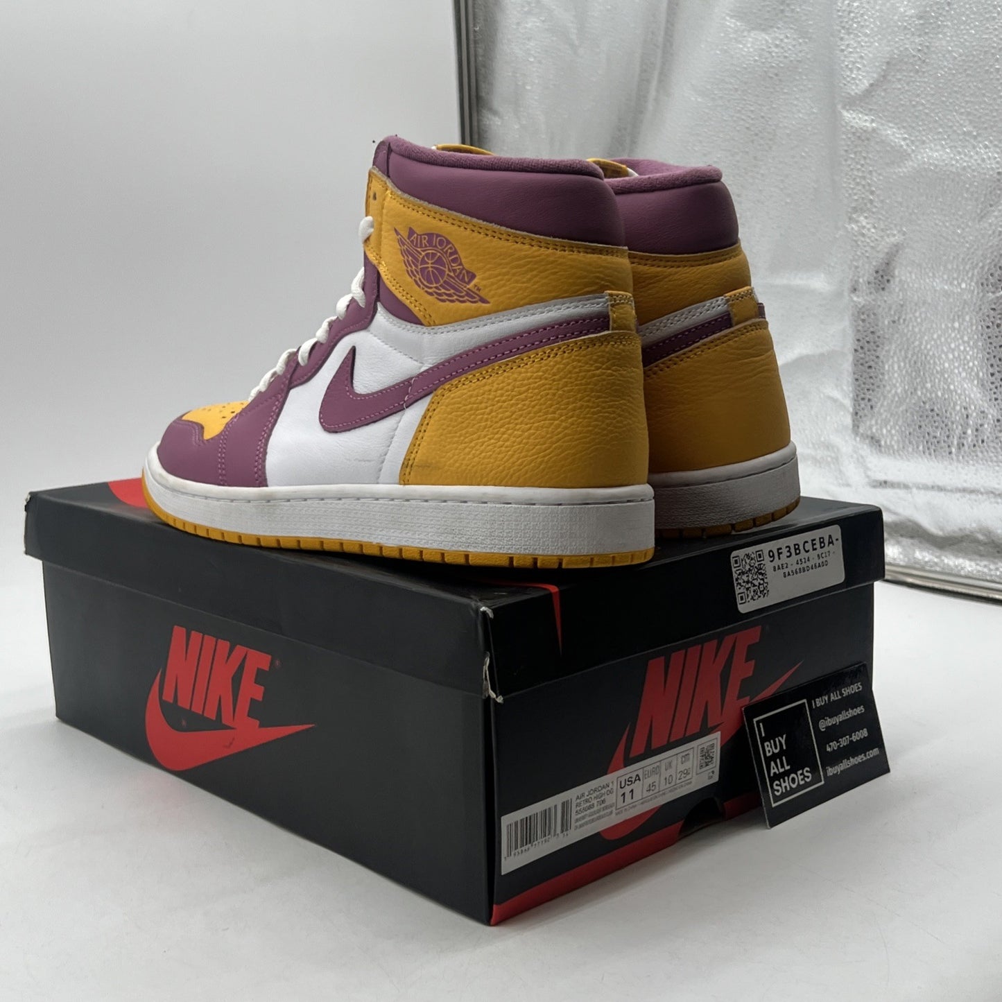 Size 11 - Air Jordan 1 Retro High OG Brotherhood 2022 (555088-706)