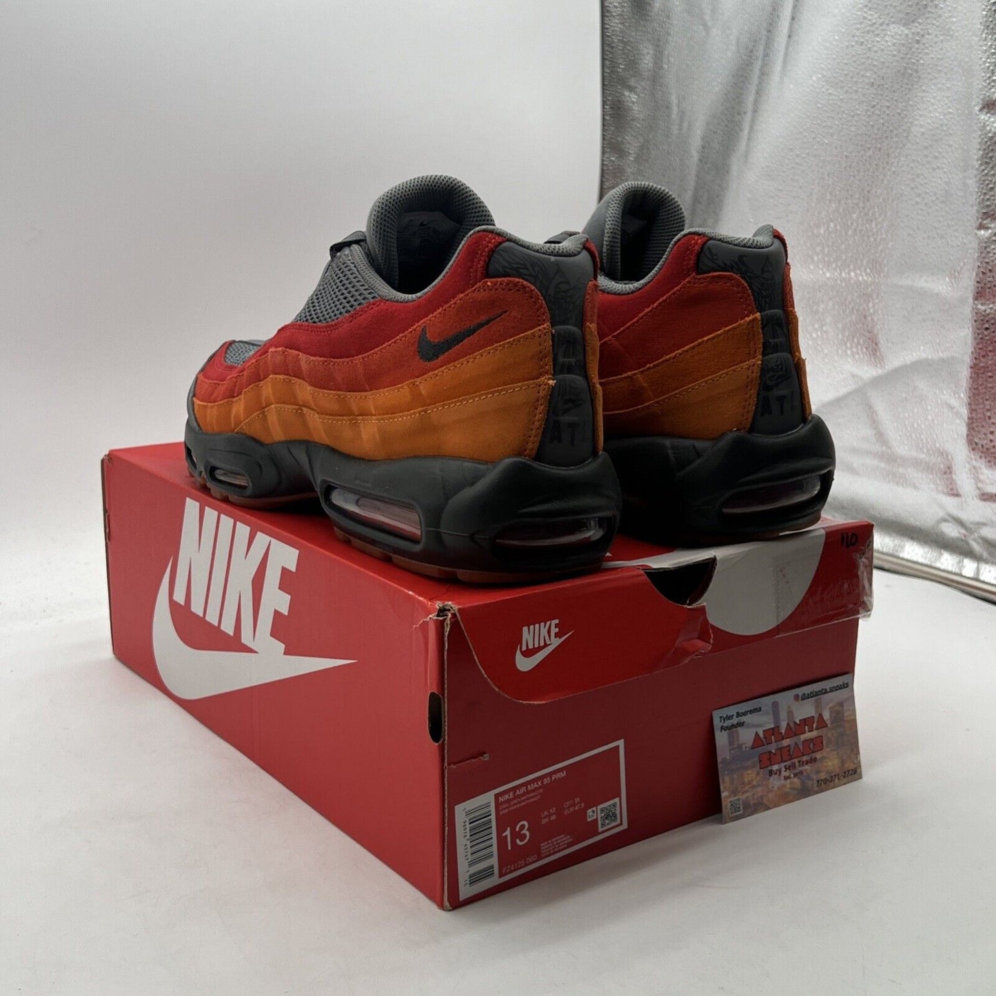 Size 13 - Nike Air Max 95 Premium Atlanta (FZ4125-060)