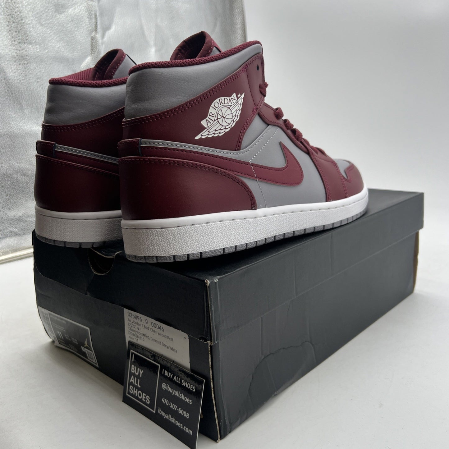 Size 11 - Air Jordan 1 Cherrywood Red 2022 (DQ8426-615)