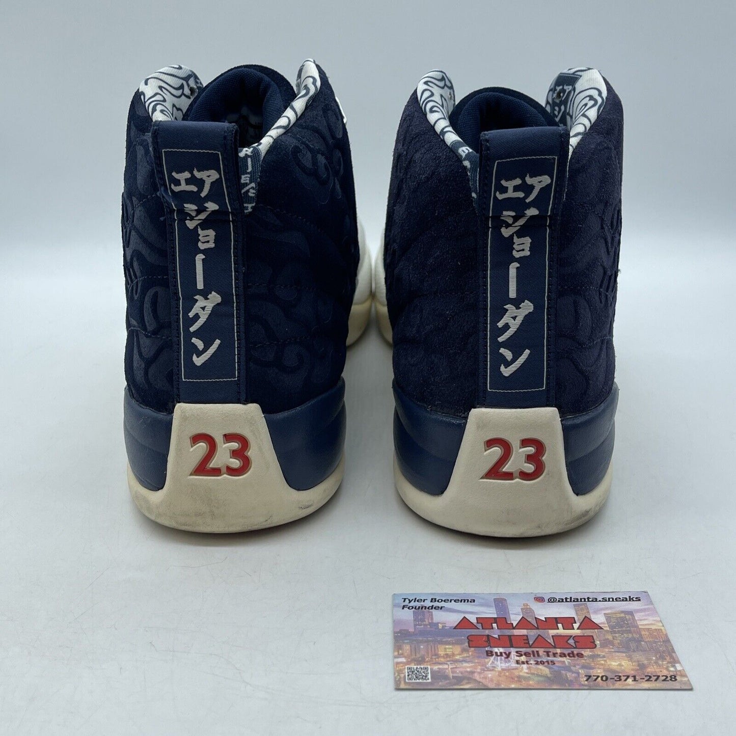 Size 13 - Air Jordan 12 Retro International Flight Blue White (BV8016-445)