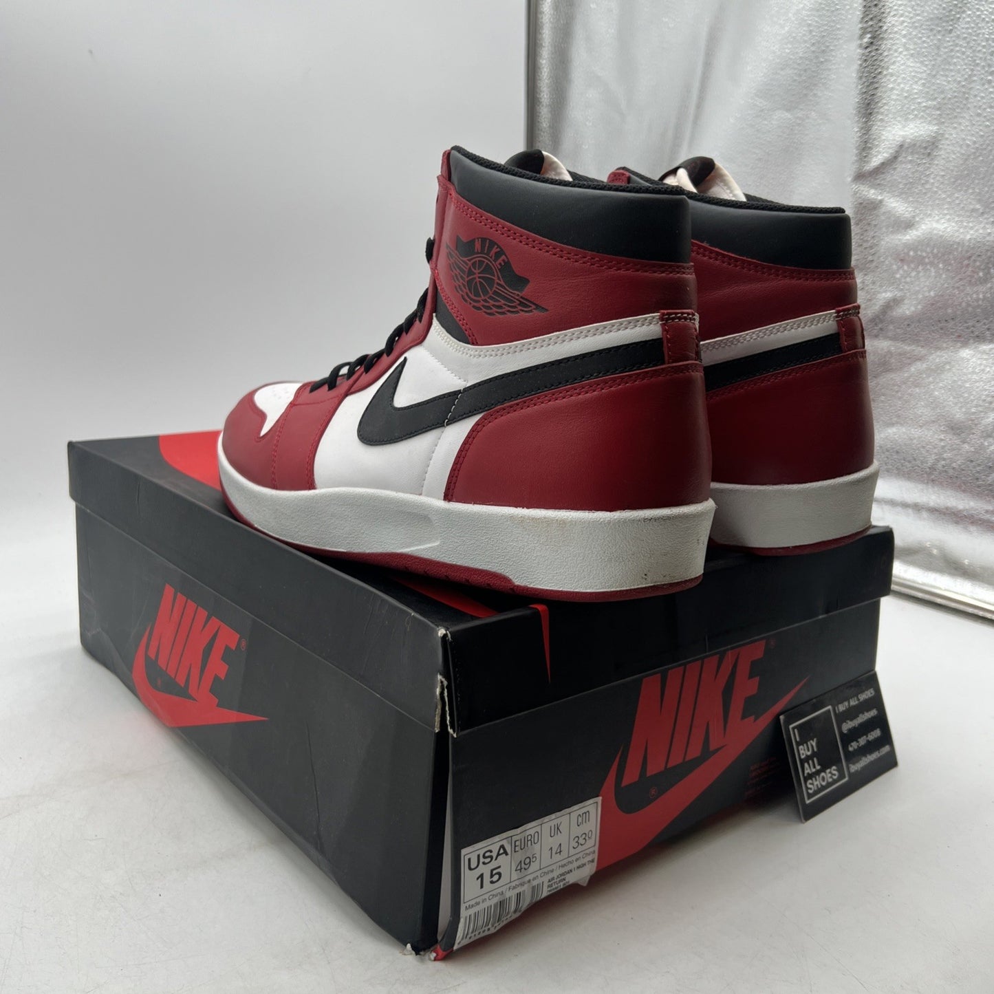 Size 15 - Air Jordan 1.5 Chicago (768861-601)