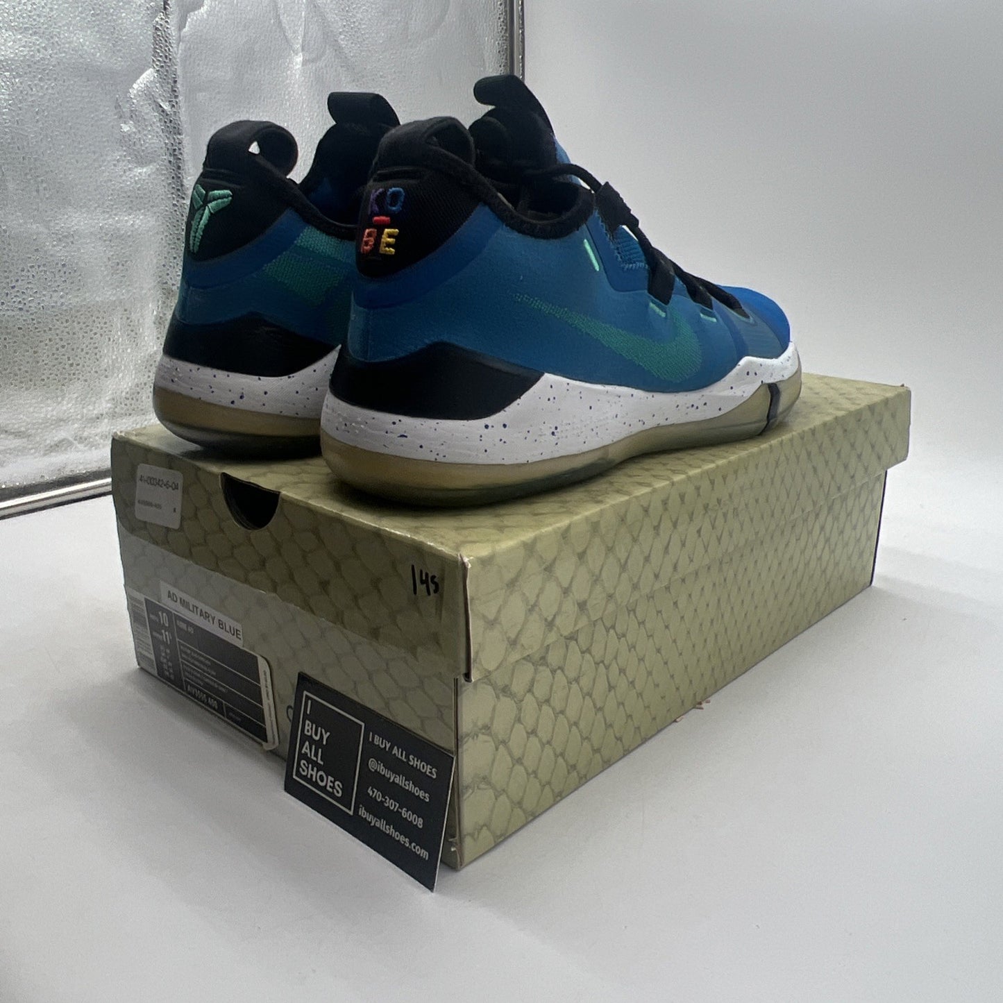 Size 10 - Nike Kobe A.D. 2018 Military Blue (AV3555-400)