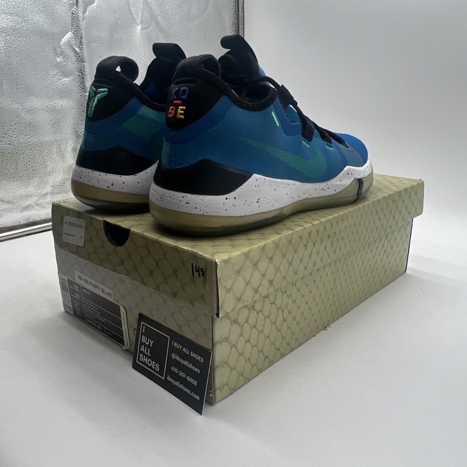 Size 10 - Nike Kobe A.D. 2018 Military Blue (AV3555-400)