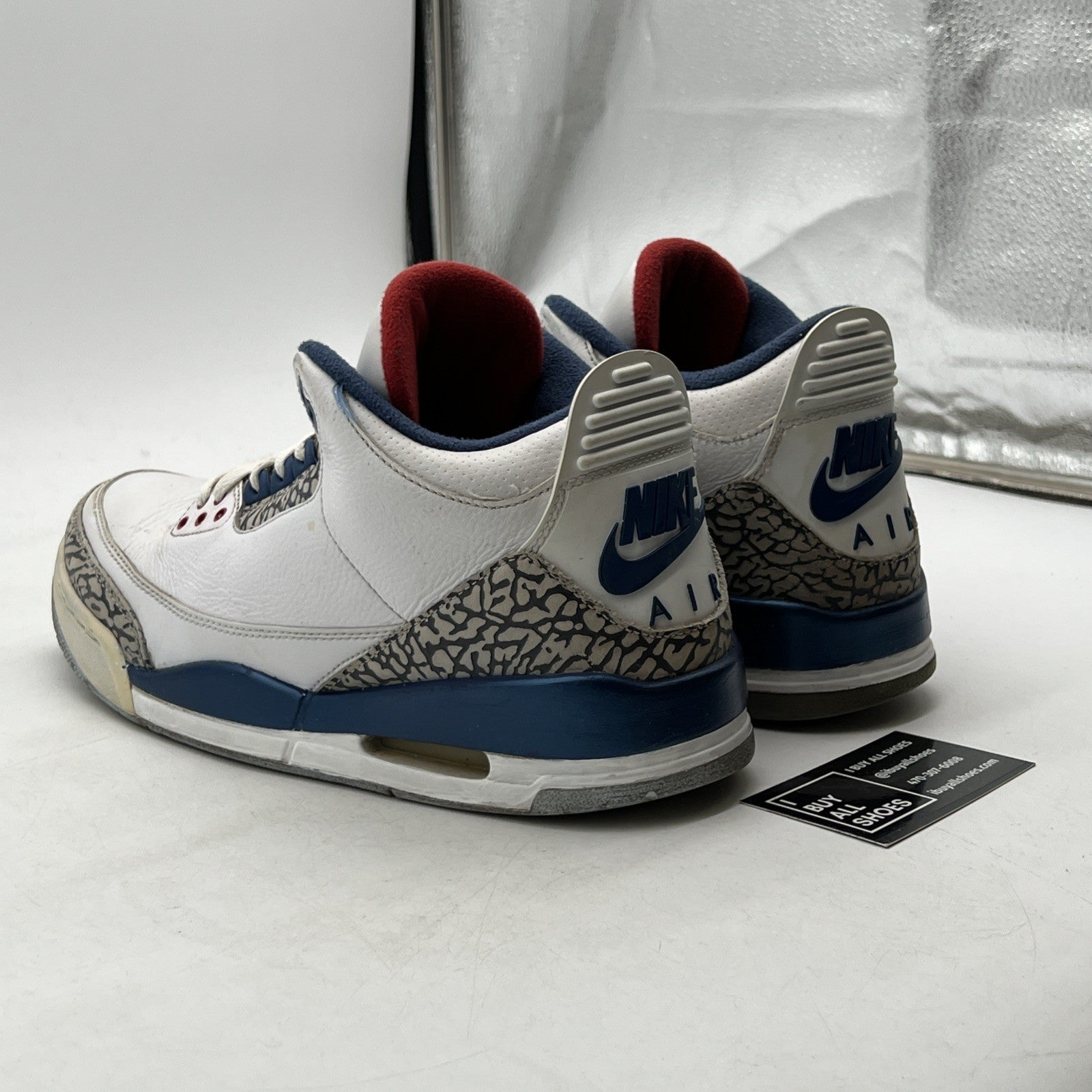 Size 12 - Air Jordan 3 Retro OG Mid True Blue (854262-106)
