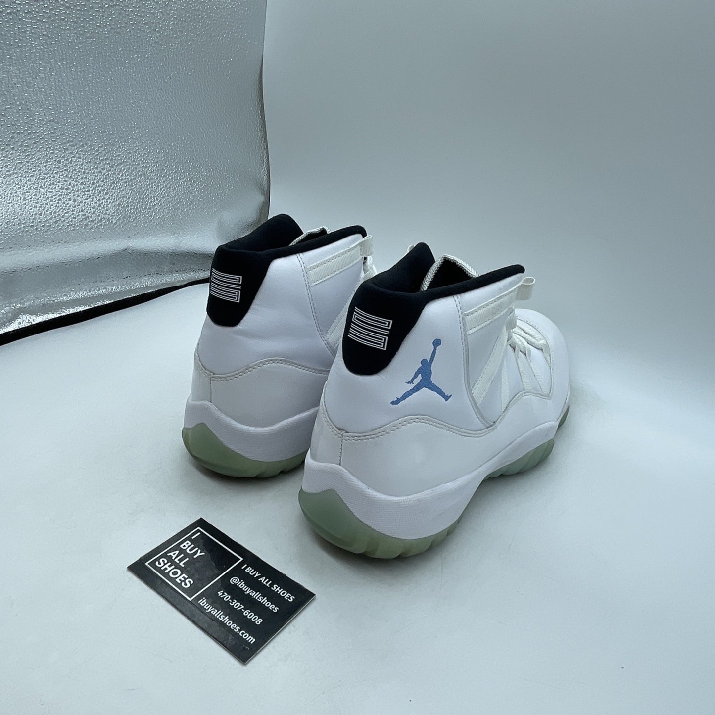 Size 11.5 - Air Jordan 11 Retro High Legend Blue (378037-117)