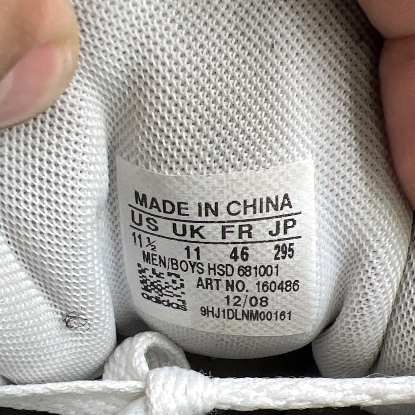 Size 11.5 - Adidas Originals Pro Model Triple White (160486)
