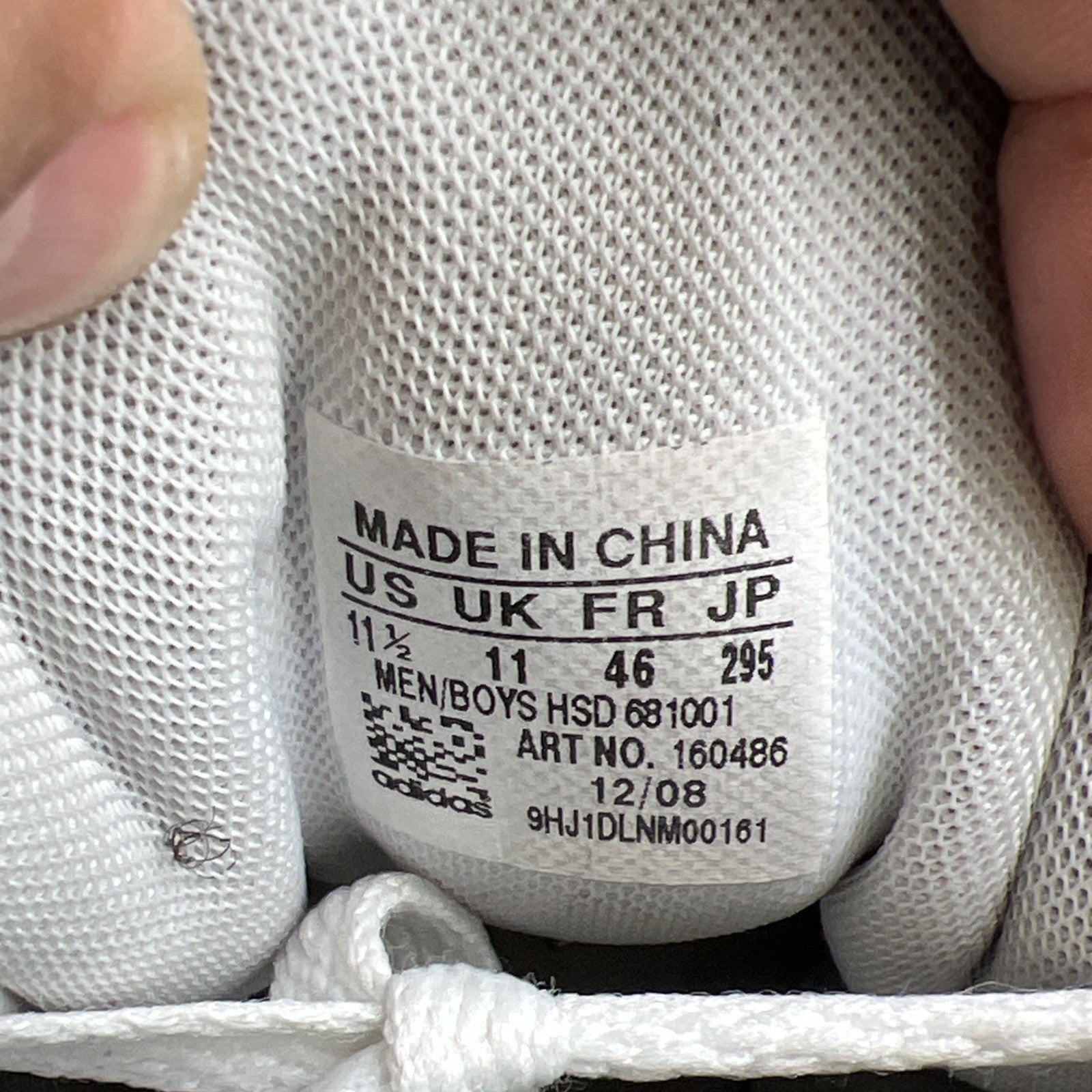Size 11.5 - Adidas Originals Pro Model Triple White (160486)