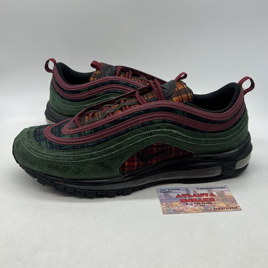 Size 12 - Nike Air Max 97 NRG Jacket Pack Green Maroon Black (AT6145-600)