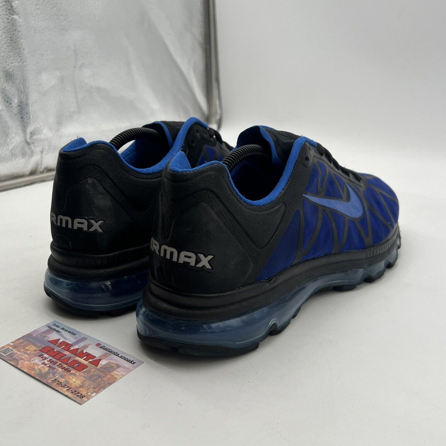 Size 11 - Nike Air Max+ (429889-042) 2011 Blue Black Silver Air Max