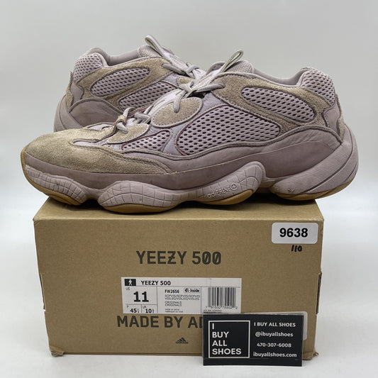 Size 11 - adidas Yeezy 500 Soft Vision Purple Suede Leather (FW2656)