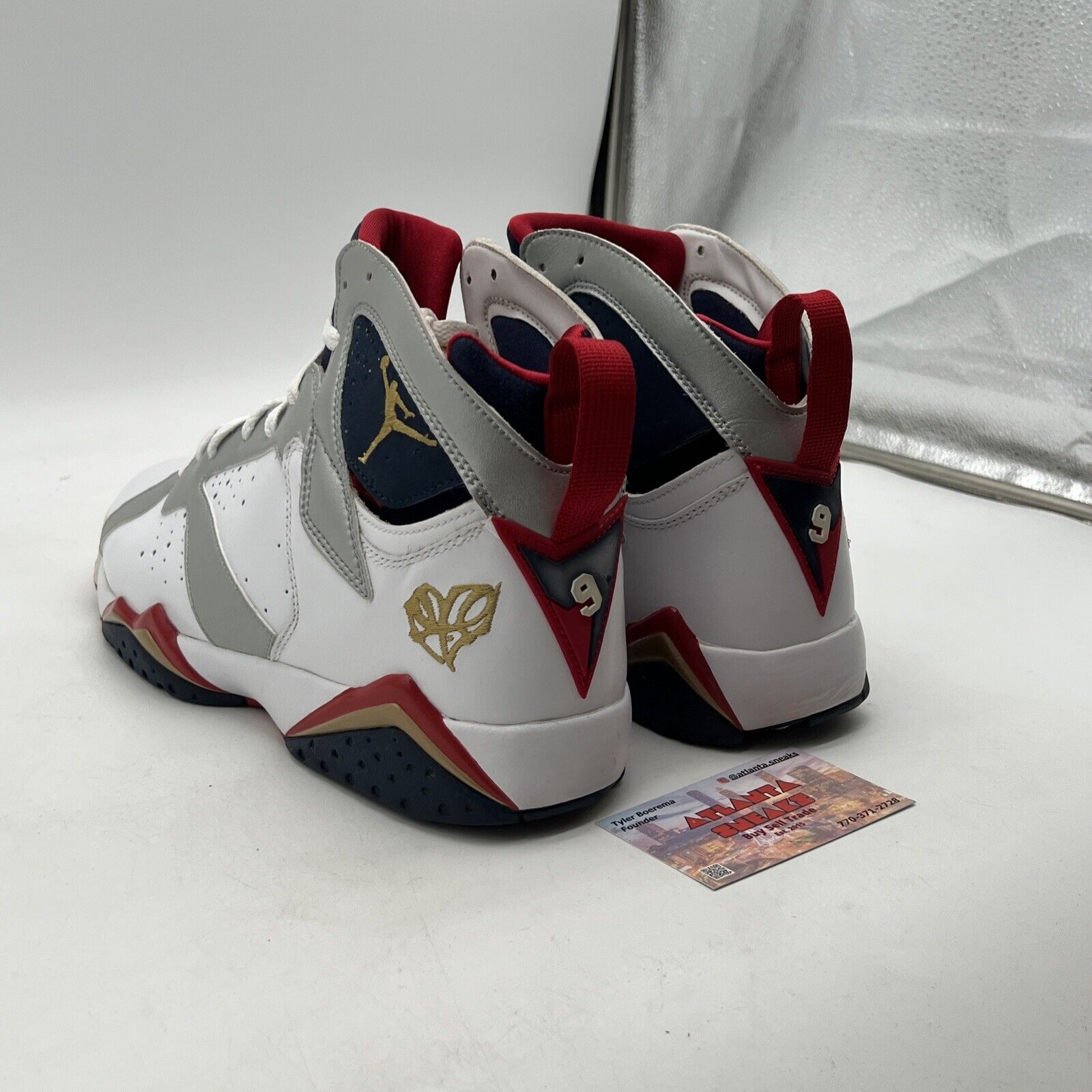 Size 10.5 - Air Jordan 7 Retro For The Love Of The Game (304775-103)