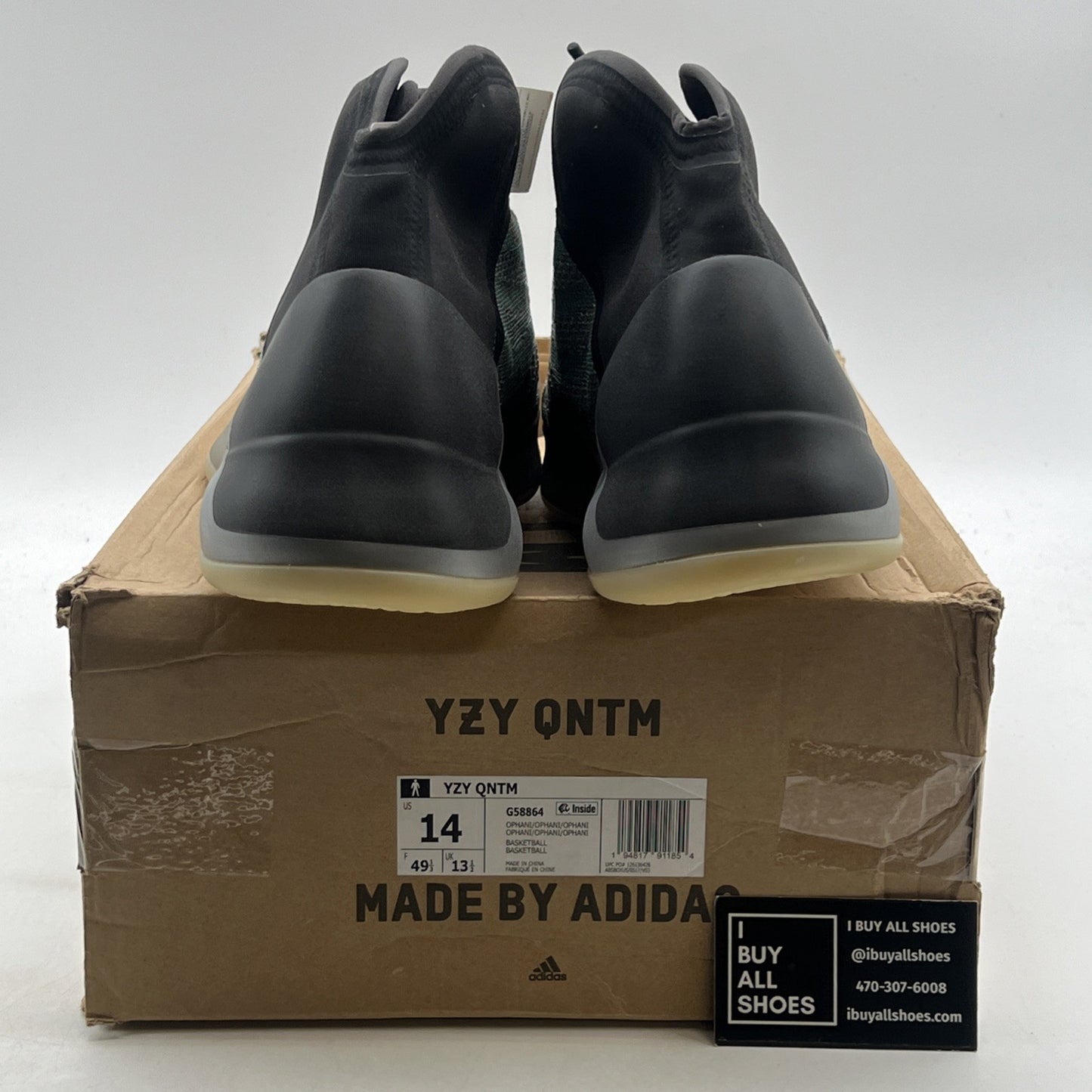 Size 14 - adidas Yeezy Quantum Teal Blue (G58864)
