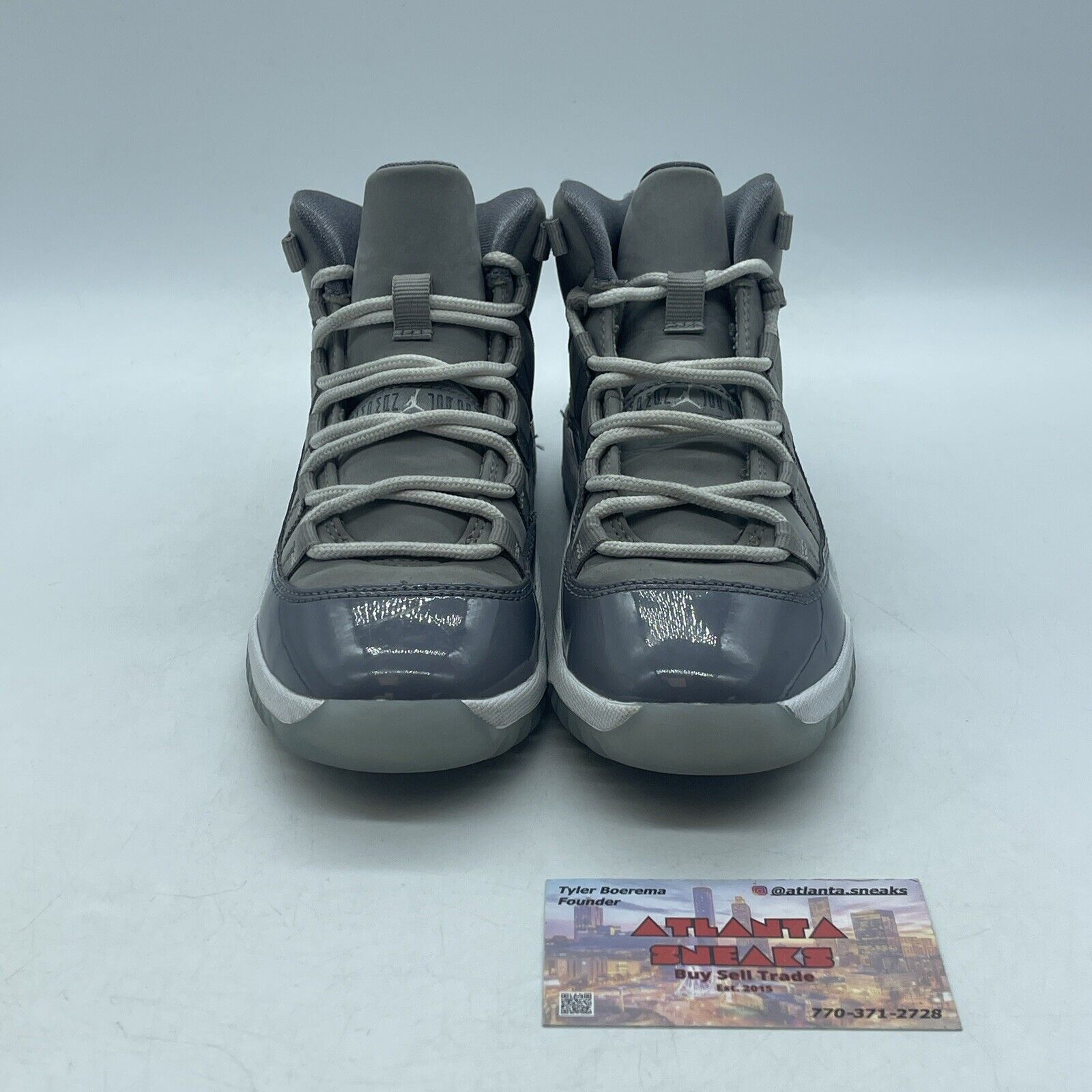 Size 1 (PS) - Jordan 11 Retro 2021 Mid Cool Grey White (378039-005)