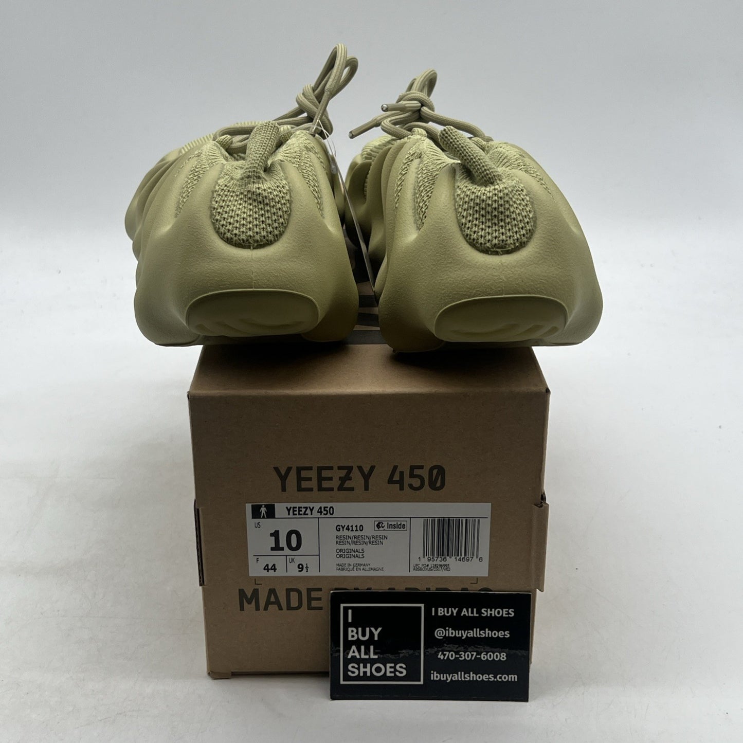 Size 10 - adidas Yeezy 450 Resin (GY4110)