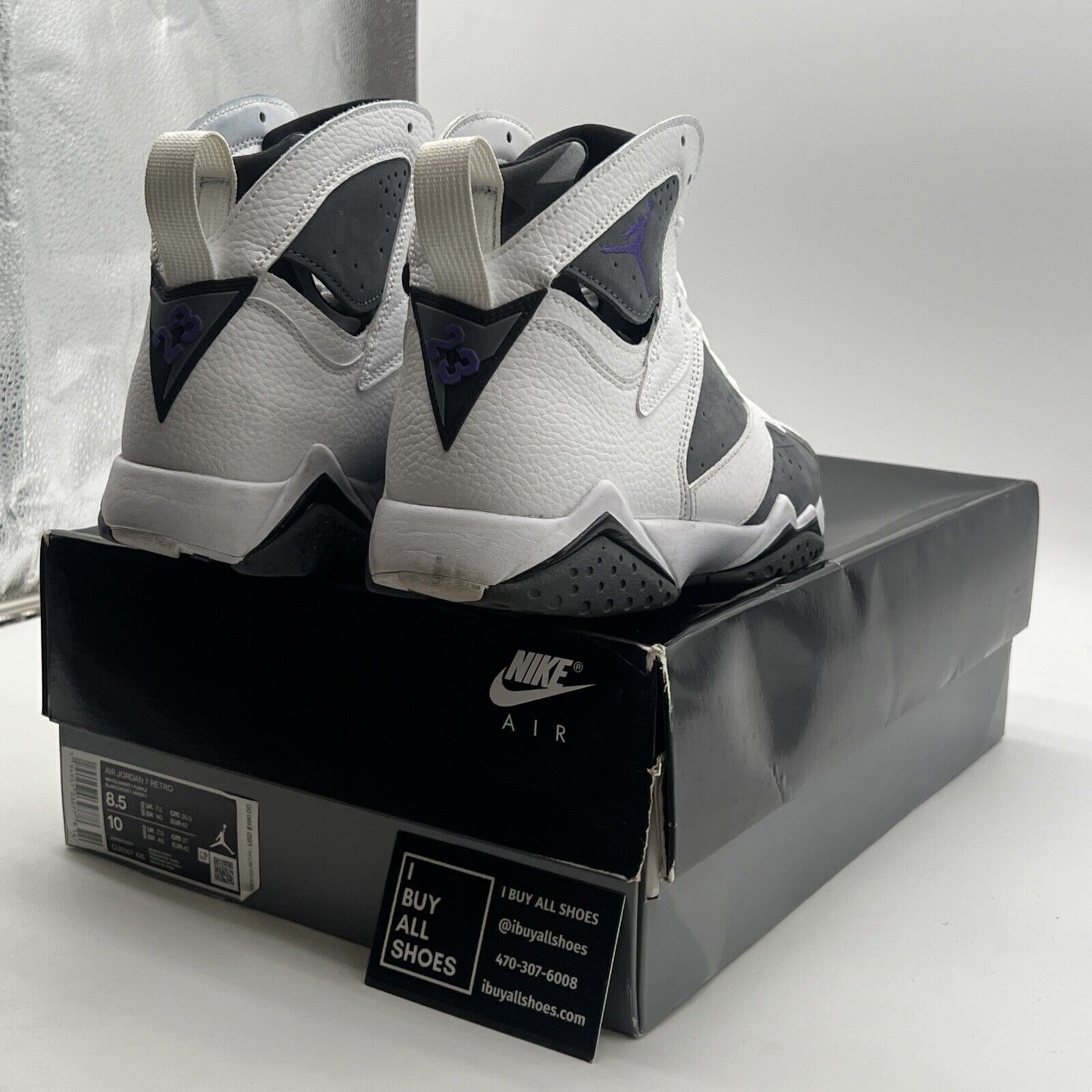 Size 8.5 - Air Jordan 7 Retro 2021 Flint (CU9307-100)