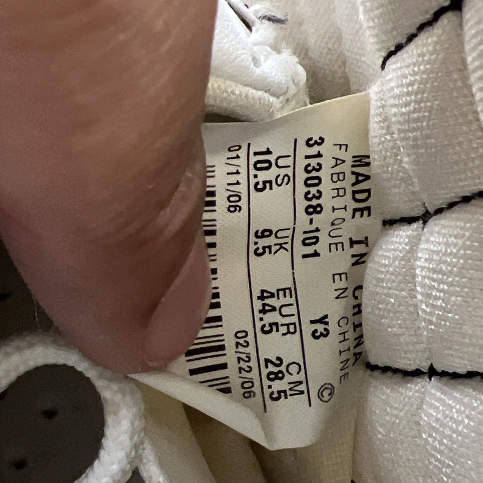 Size 10.5 - Air Jordan 21 OG White (313038-101)