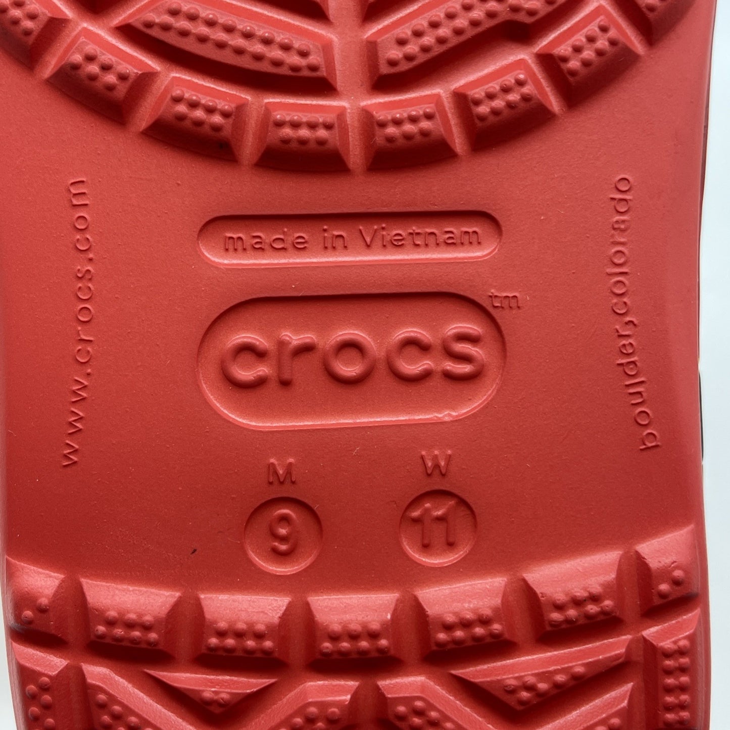Size 9 - Crocs Classic Clog Lightning McQueen 2021 Rubber Red (205759-610)