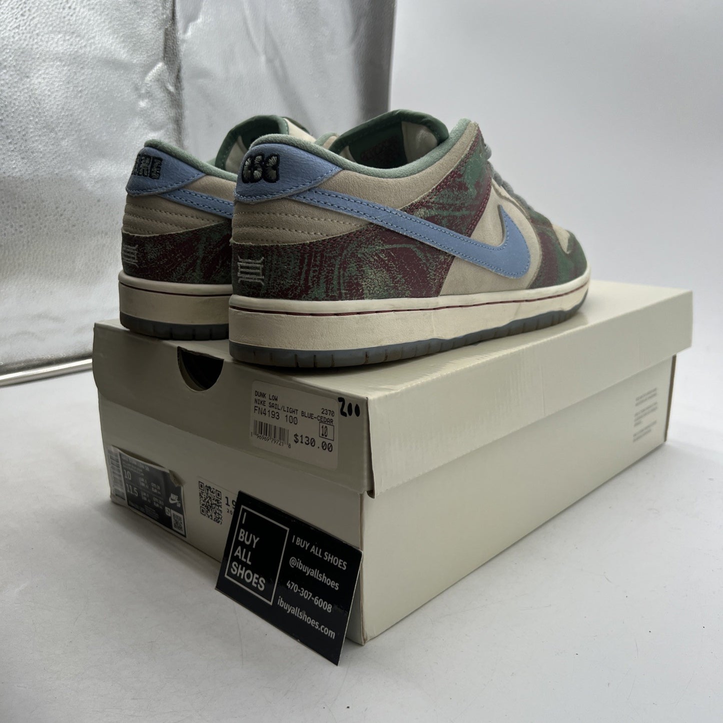 Size 10 - Nike Crenshaw Skate Club x Dunk SB Low Ivory (FN4193-100)