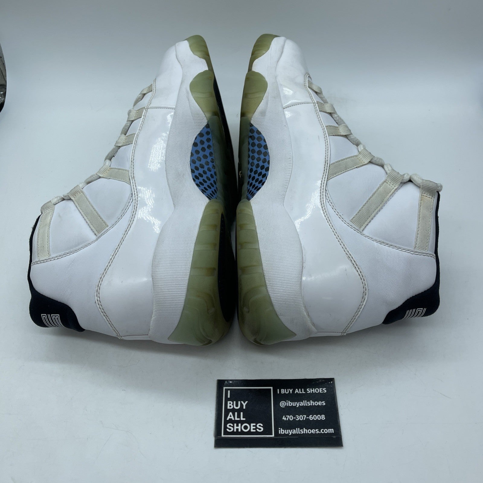 Size 12 - Jordan 11 Retro High Legend Blue White Leather (378037-117)