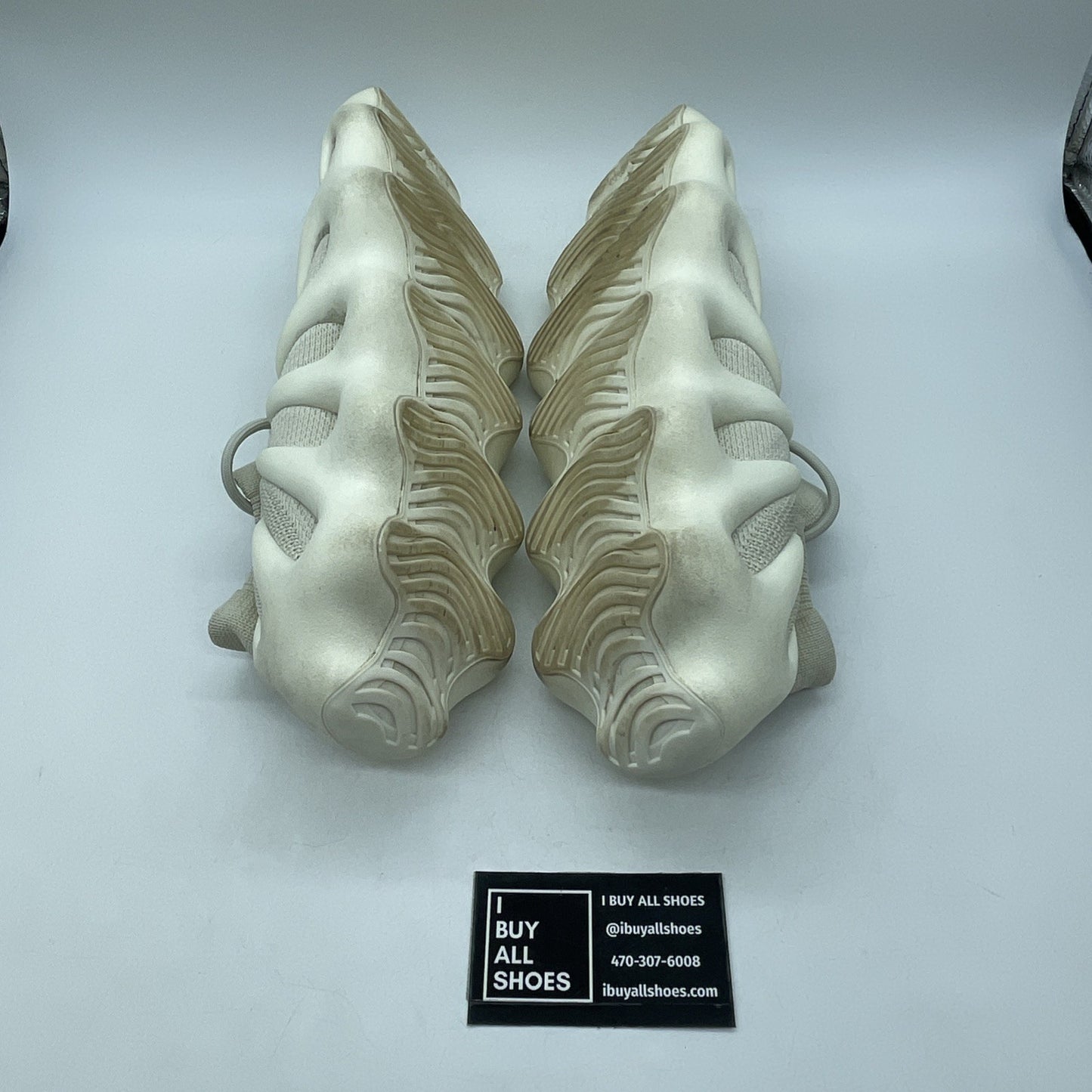 Size 14 - adidas Yeezy 450 Cloud White Suede (H68038)