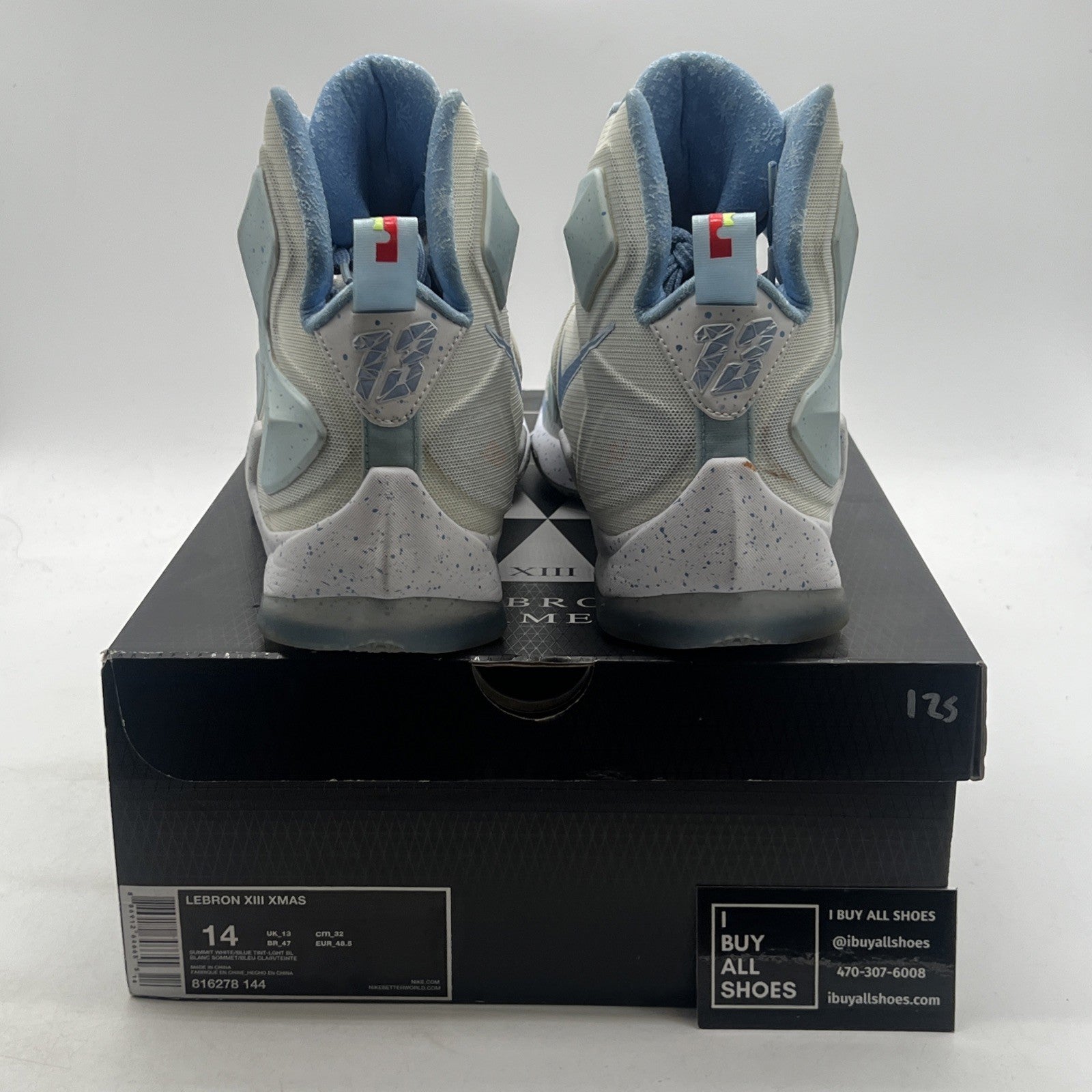 Size 14 - Nike LeBron 13 Christmas (816278-144)
