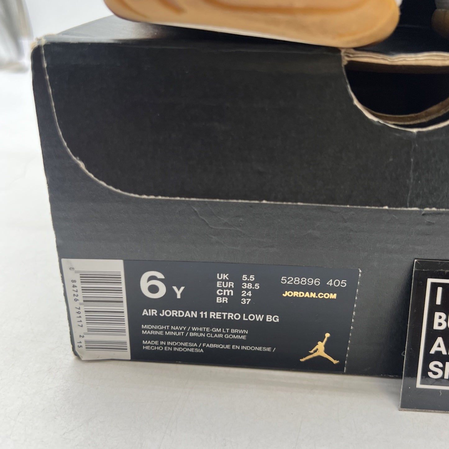 Size 6Y - Air Jordan 11 Retro Mid Navy Gum (528896-405)