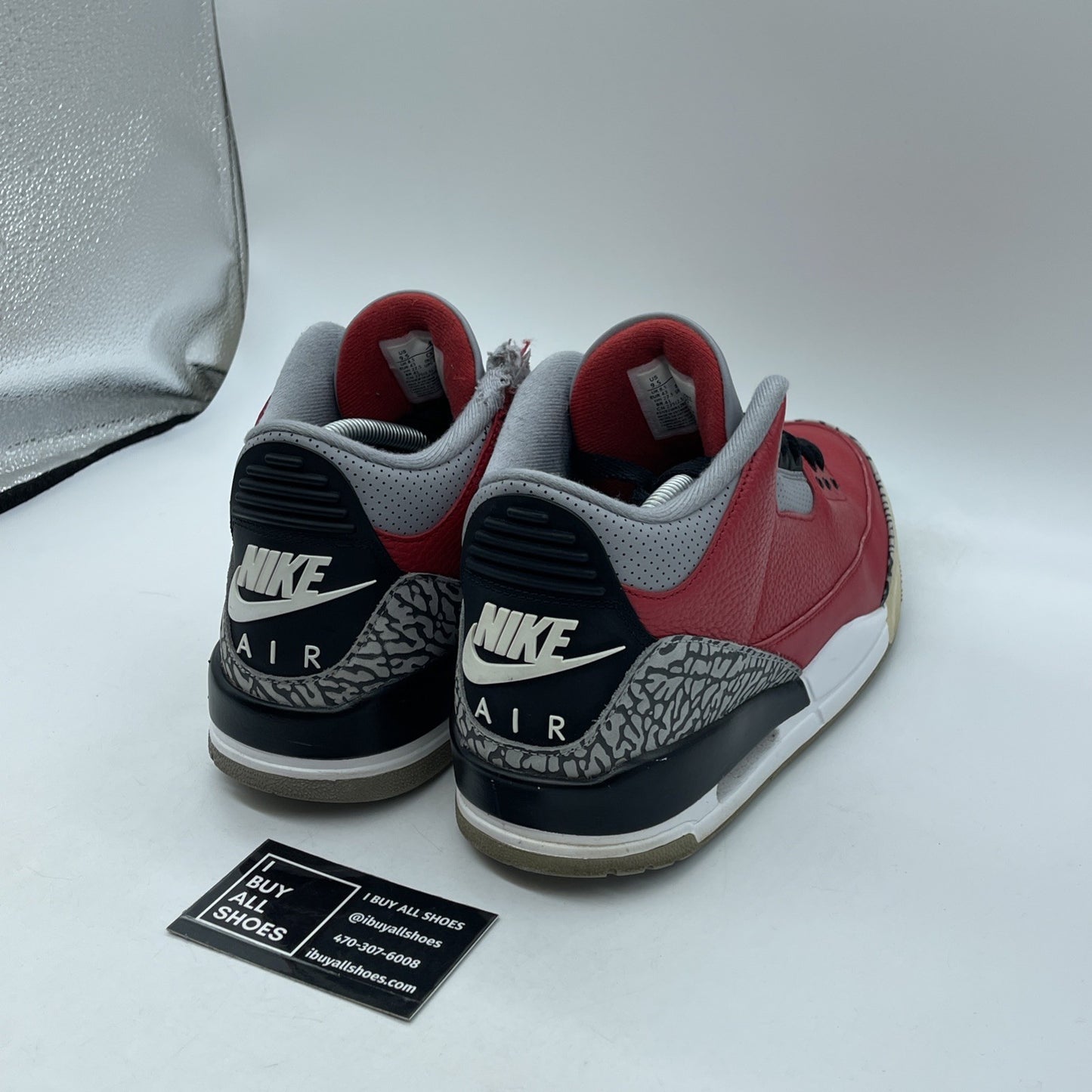 Size 9.5 - Jordan 3 Retro SE Mid Unite Red Grey Suede Leather (CK5692-600)