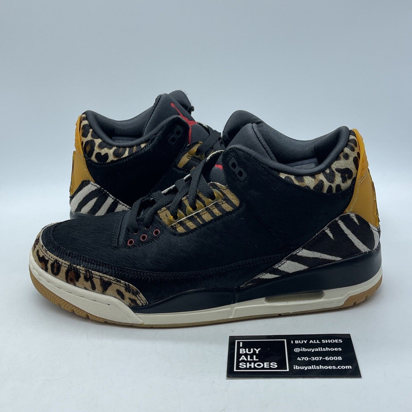 Size 10 - Air Jordan 3 Retro SE Animal Instinct Black Brown Suede (CK4344-002)