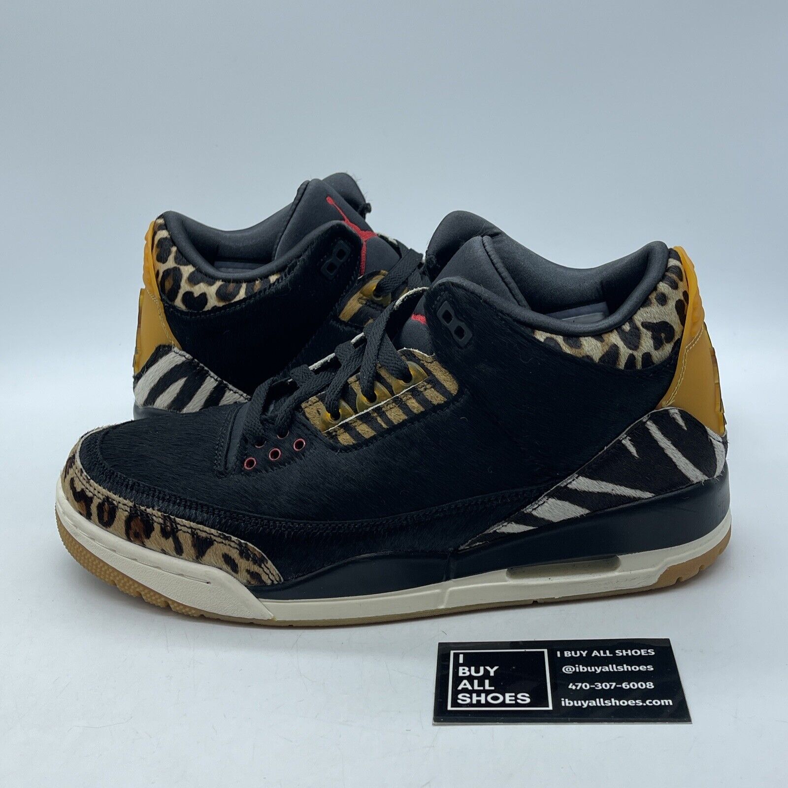 Size 10 - Air Jordan 3 Retro SE Animal Instinct Black Brown Suede (CK4344-002)