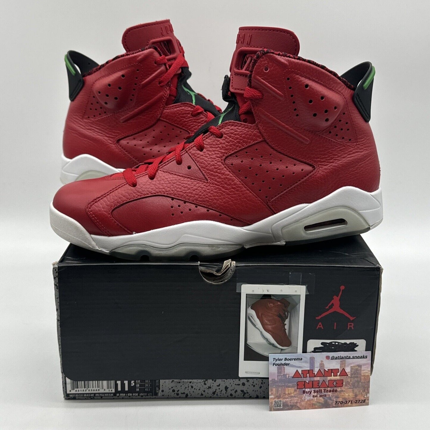 Size 11.5 - Jordan 6 Spizike History of Jordan 2014 ICYYY SOLES INSANE OG BOX !