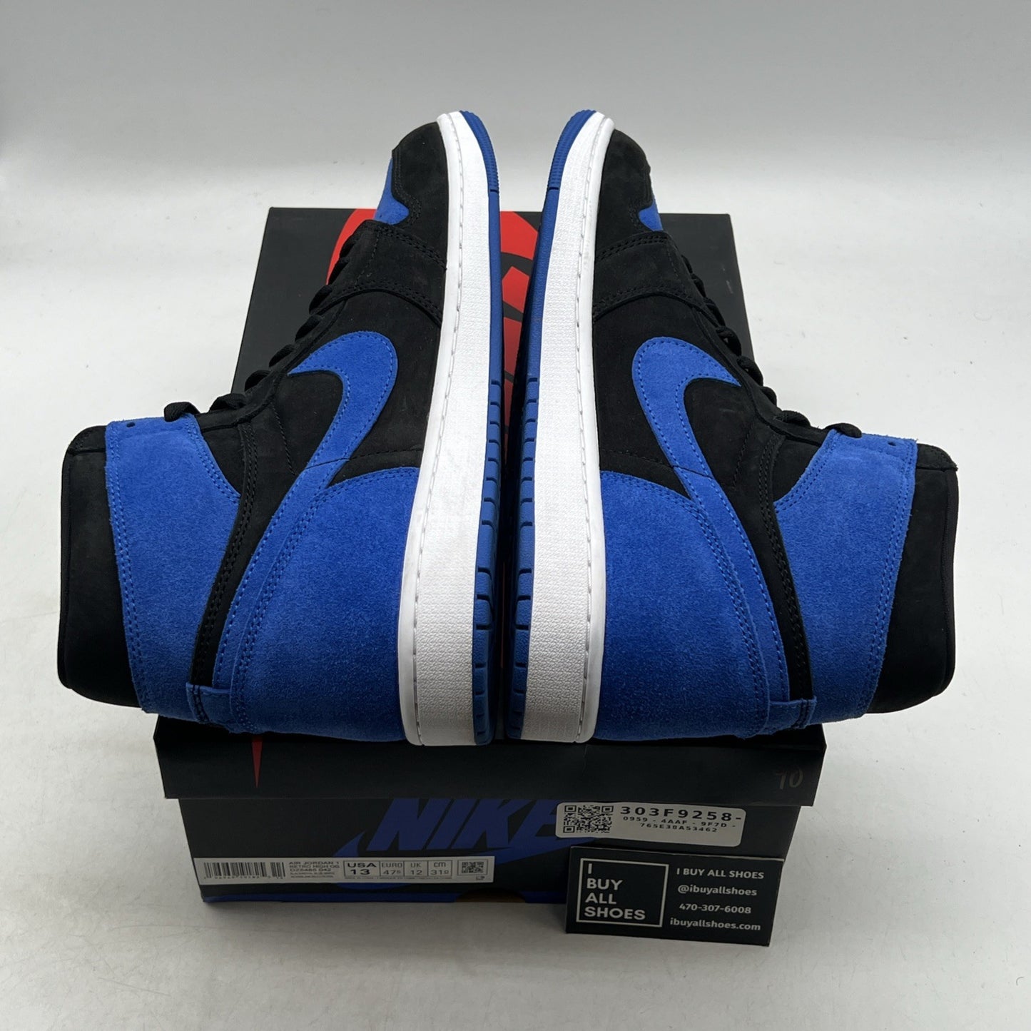 Size 13 - Air Jordan 1 Retro OG High Royal Reimagined (DZ5485-042)