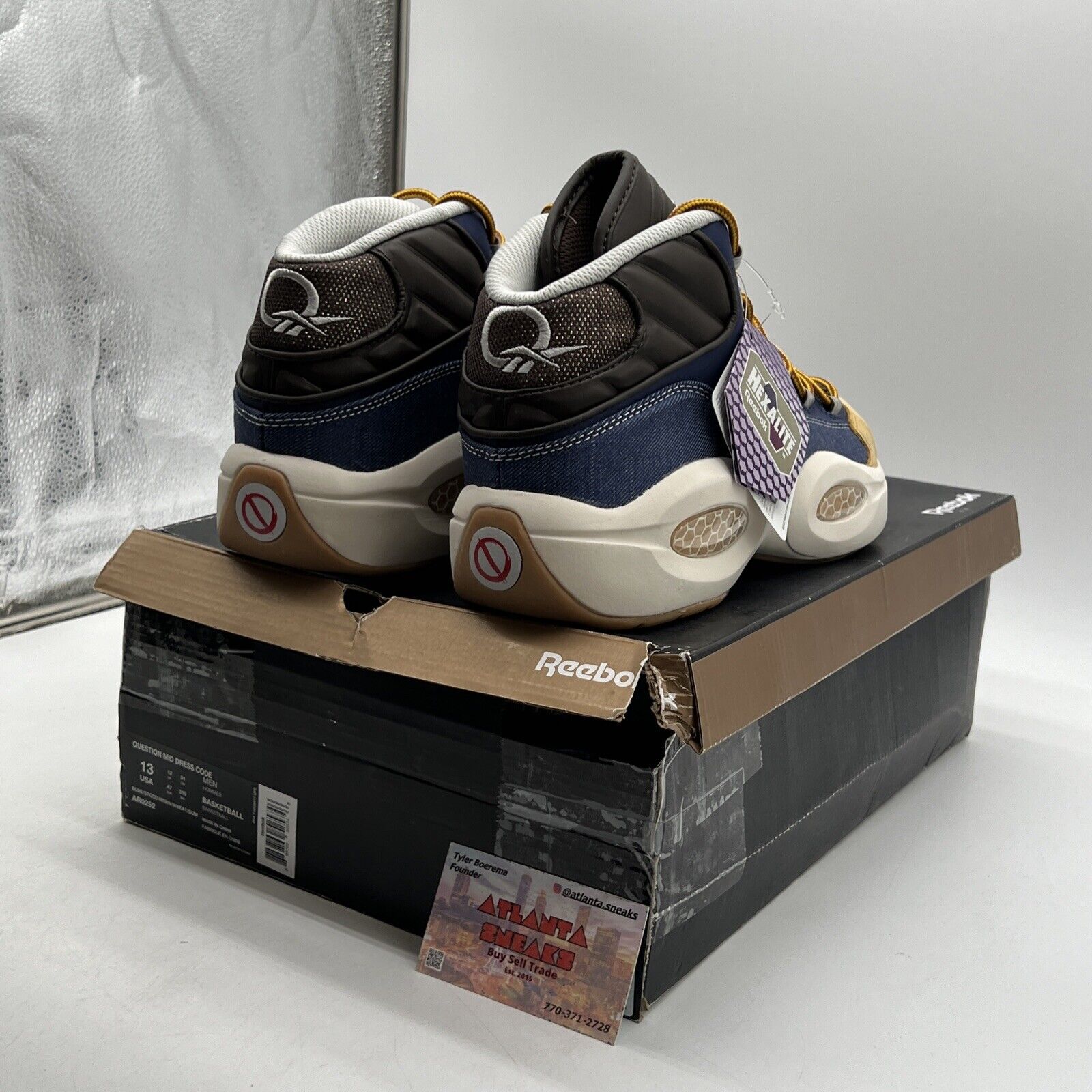 Size 13 - Reebok Question Mid Dress Code (AR0252)