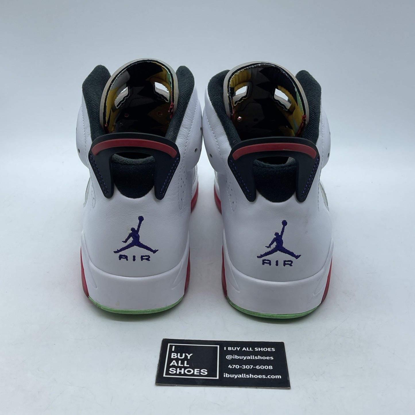 Size 10.5 - Jordan 6 Retro Hare White 2020 Grey Purple Suede (CT8529-062)