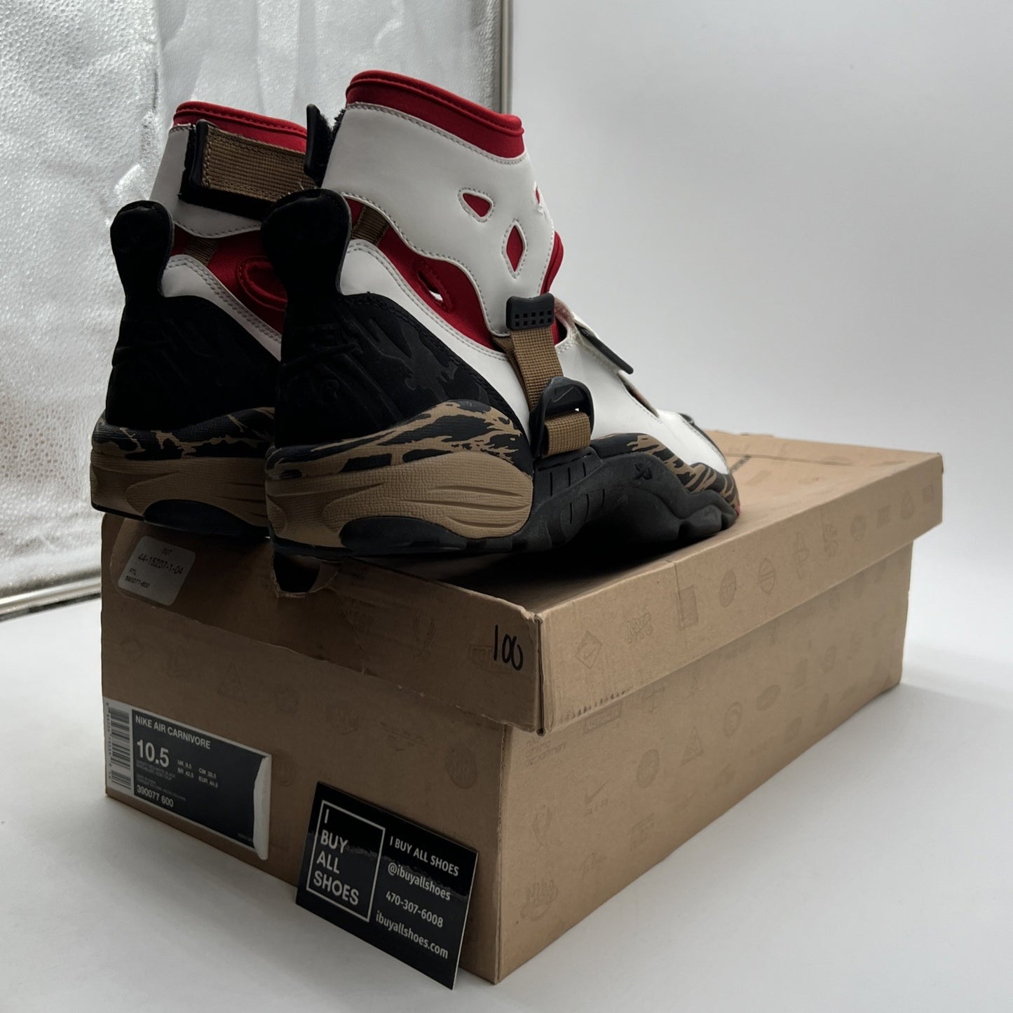 Size 10.5 - Nike Air Carnivore Le Red (390077-600)