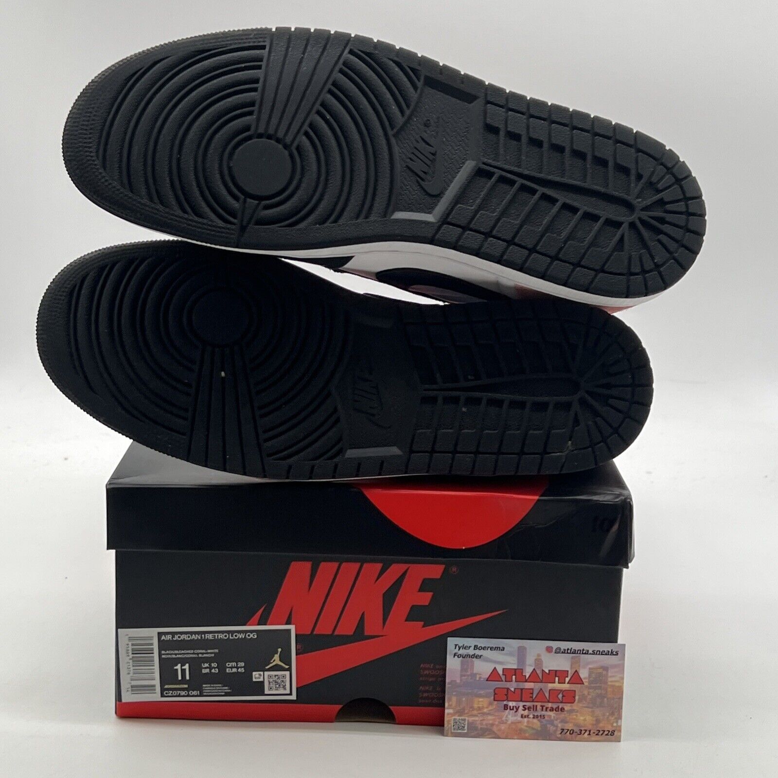 Size 11 - Air Jordan 1 Low OG Bleached Coral (CZ0790-061)