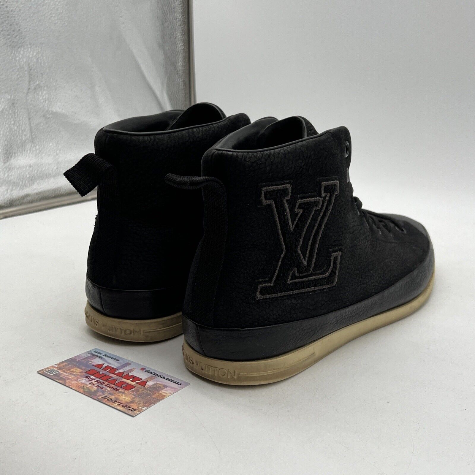 Size 13.5 - LOUIS VUITTON Surfside sneakers Black