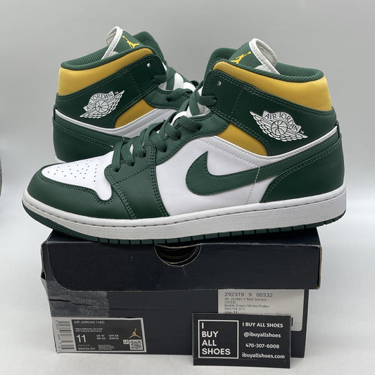Size 11 - Air Jordan 1 Mid Sonics (554724-371)