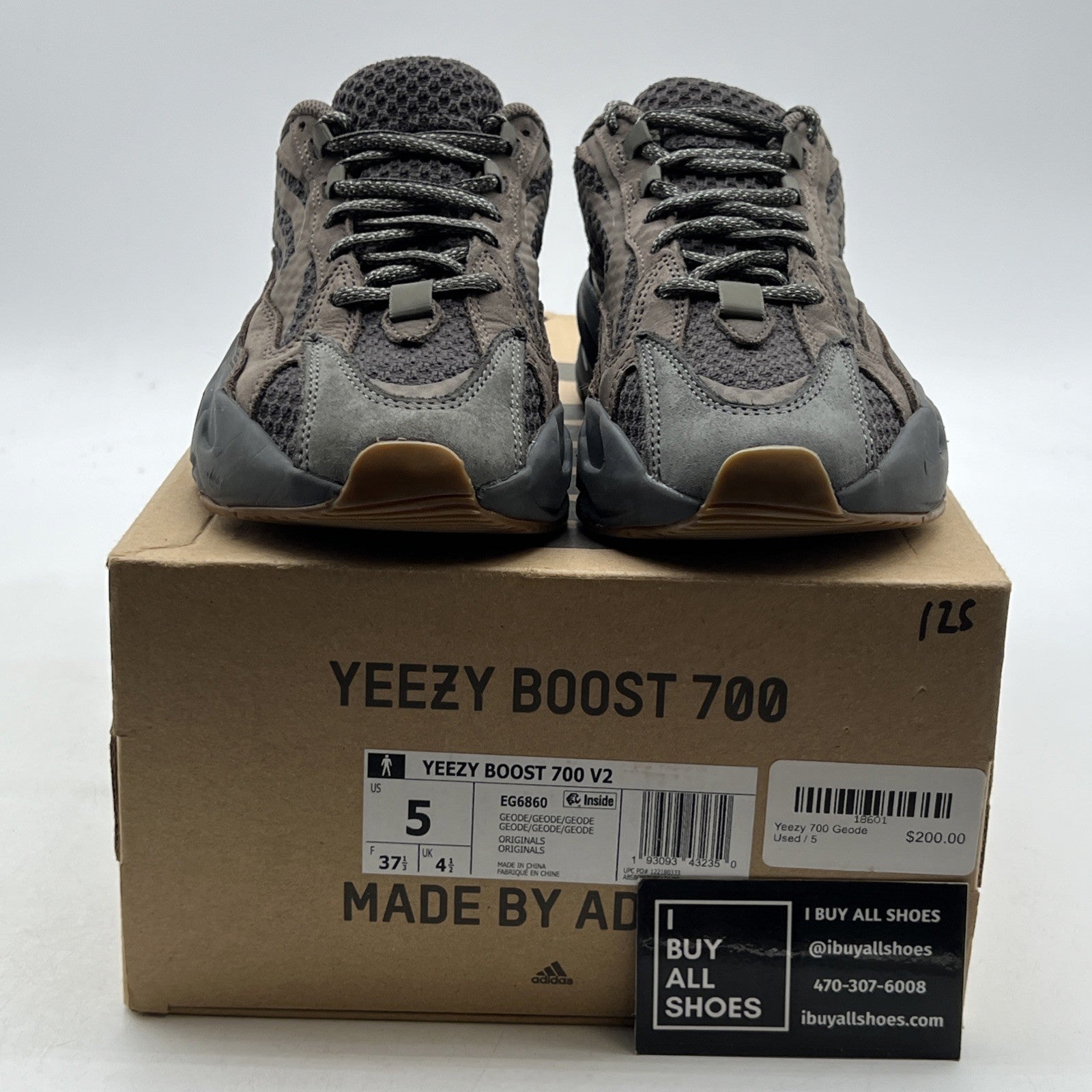 Size 5 - adidas Yeezy Boost 700 V2 Geode (EG6860)