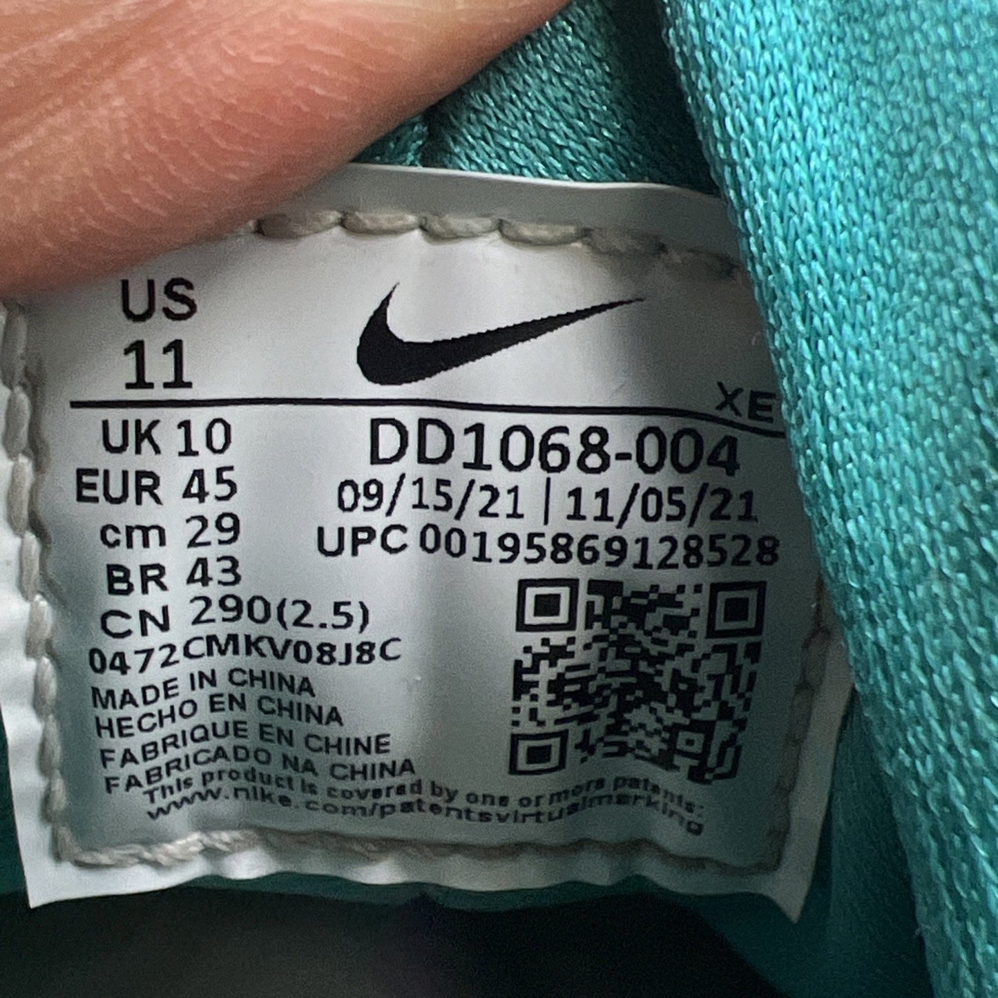 Size 11 - Nike Air Huarache South Beach (DD1068-004)