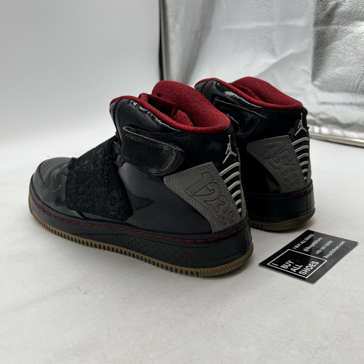Size 9 - Air Jordan Fusion 20 Black Stealth (331823-001)