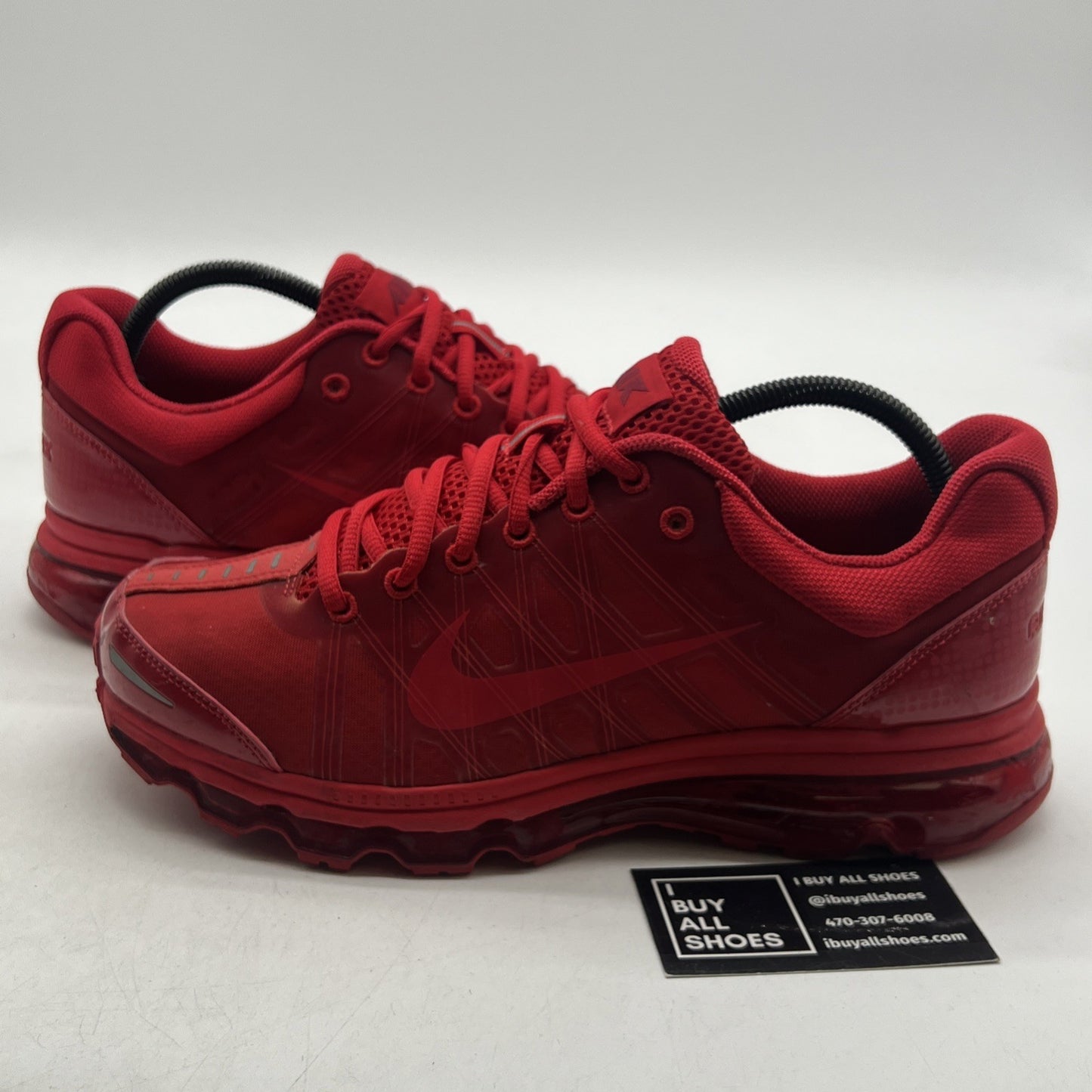 Size 9 - Nike Men's Air Max Plus 2009 (354744-600) Red Running Shoes Sneakers