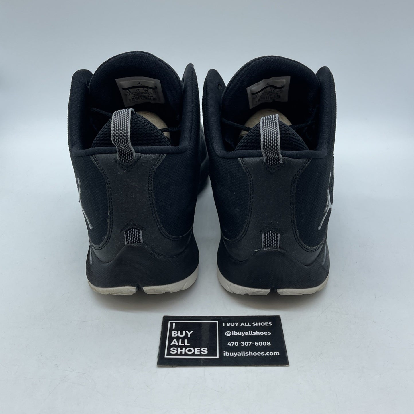 Size 12 - Nike Air Jordan TC Black  Grey Suede Leather (453853-008)